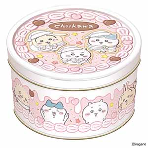 ハート ちいかわホールケーキ缶【イオンのクリスマス】