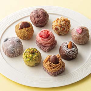 芦屋樂膳 玄樂おはぎ・大福9種アソートセット【冬の贈りもの・お歳暮】[ZEN-AE]