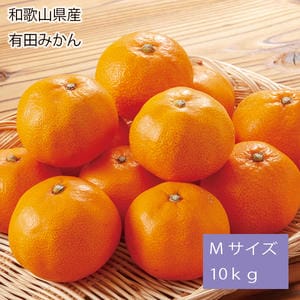 和歌山県産 有田みかん Mサイズ10kg(赤秀)【お届け期間:11月25日〜12月25日】【旬鮮便】【NN】