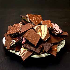 蒲屋忠兵衛商店 割れチョコミックスアラカルト 600g【バレンタイン】【サクワ】【直送】