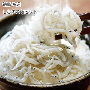 徳島 吟月 しらすご飯セット120g×6個【お届け期間:11月11日〜1月10日】【旬鮮便】【NN】
