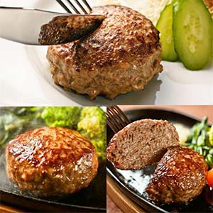 格之進 3種の格之進ハンバーグセット(3個セット)【おいしいお取り寄せ】