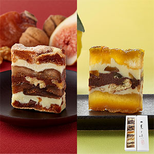 一善や 一菓三昧(一善やミルフィーユ詰合せ4個入り) 1箱【年間ギフト】