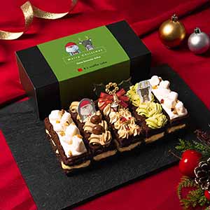 R.L waffle cake Xmasブラウニードルチェ 5個入【イオンのクリスマス】