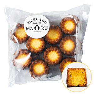 カヌレ米粉北海道かぼちゃ10個入バルク 1袋(10個入)【ブラックフライデー】