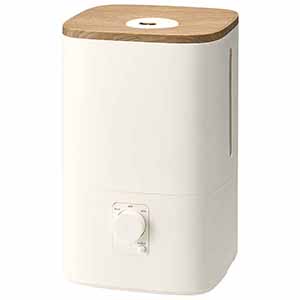 ハイブリッド加湿器「ウッドモイスト」 アイボリー [HB-T2581IV]【雑貨】