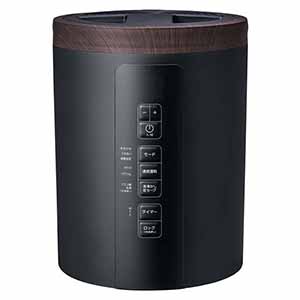 多機能スチーム加湿器「スチームポット」3L ブラック [ST-T2370BK]【雑貨】