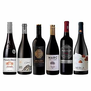 赤ワインの旅路6本セット各750ml【おいしいお取り寄せ】