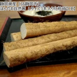 静岡県産(JA静岡市) ほんやま自然薯 Lサイズ3本入り化粧箱【ブラックフライデー】【CB】