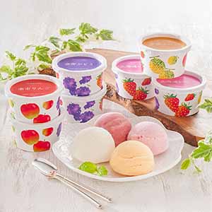 北海道フルーツアイスバラエティ【お届け期間：12月20日〜12月30日】[AH-IB]【イオンゴールドカード会員さま限定特別セール12月】