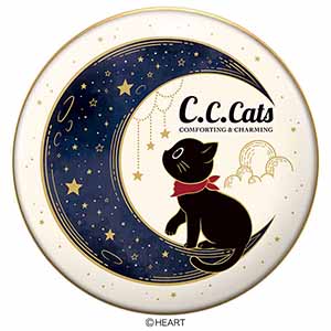 ハート C.C.キャッツ肉球チョコ缶 52g【お届け期間：1月15日〜2月21日】【バレンタイン】