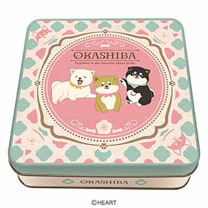 ハート おかしばギフト缶 チョコレート菓子9個入り【お届け期間：1月15日〜2月21日】【バレンタイン】