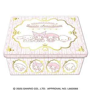 ハート サンリオキャラクターズスイート缶 チョコレート菓子5個入【お届け期間：1月15日〜2月21日】【バレンタイン】