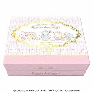 ハート サンリオキャラクターズスイートBOX チョコレート菓子8個入り【お届け期間：1月15日〜2月21日】【バレンタイン】