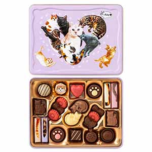 メリーチョコレート ねこみゃみれ にゃそーてっどチョコレート【お届け期間：1月15日〜2月21日】【バレンタイン】