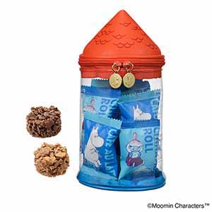 ムーミン × メリーチョコレート ムーミンやしき ポーチ(2種のクランチチョコレート)【お届け期間：1月15日〜2月21日】【バレンタイン】