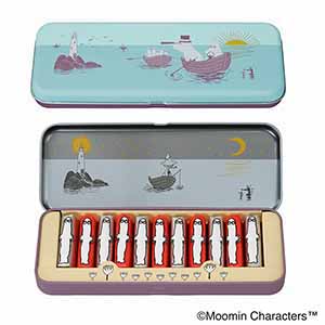 ムーミン × メリーチョコレート ニョロニョロたちの船出(2種のバーチョコレート)【お届け期間：1月15日〜2月21日】【バレンタイン】