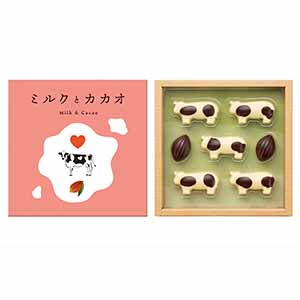 メリーチョコレート ミルクとカカオ うしさんチョコレート【お届け期間：1月15日〜2月21日】【バレンタイン】