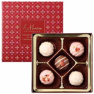 ラ・メゾン白金 あまおう苺トリュフ【お届け期間：1月15日〜2月21日】【バレンタイン】