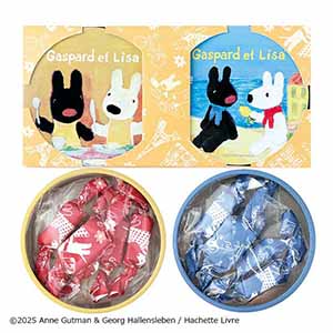 リサとガスパール リサとガスパールのなかよしペア缶【お届け期間：1月15日〜2月21日】【バレンタイン】