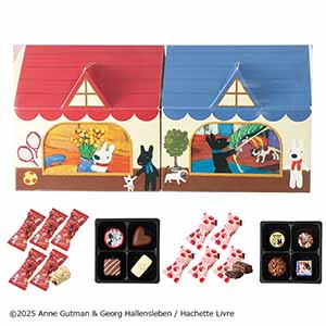 リサとガスパール リサとガスパールのおうちショコラボックス【お届け期間：1月15日〜2月21日】【バレンタイン】