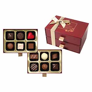 ホテルオークラ チョコレートボックス チョコレート菓子12個入【お届け期間：1月15日〜2月21日】【バレンタイン】