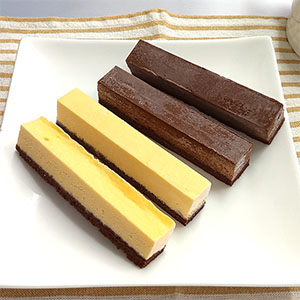 スティックチーズケーキセット(プレーン・ショコラ)【お届け期間：2月1日〜2月24日】【バレンタイン】