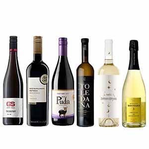 ドイツの個性とヨーロッパの魅力を味わう 赤・白・泡ワイン6本セット 各750ml【おいしいお取り寄せ】