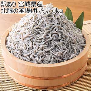 訳あり 宮城県産 北限の釜揚げしらす 1kg【お買い得セール12月】【おいしいお取り寄せ】