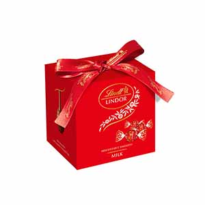 リンツ リンドール・ミルクギフト 5P(60g）【お届け期間：1月15日〜2月21日】【バレンタイン】