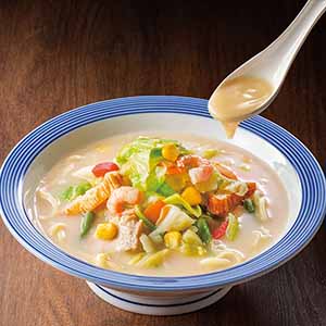 リンガーハット 鶏白湯の濃厚ちゃんぽん 1食×8袋(L8024)【サクワ】