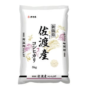 【令和7年産】【精米】新潟 伊丹産業株式会社 新潟県佐渡産コシヒカリ 5kg【KN】