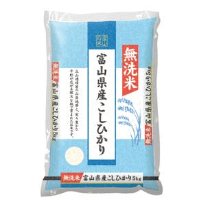 【令和7年産】【無洗米】富山 伊丹産業株式会社 富山県産コシヒカリ 5kg【KN】