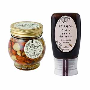 MY HONEY ナッツの蜂蜜漬けL＆チョコレートハニーセット【バレンタイン】