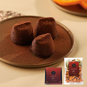 メゾンカイザー トリュフショコラアソート カカオ＆オレンジA【バレンタイン】