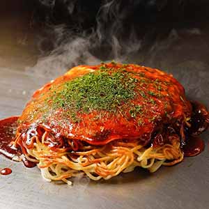 みっちゃん総本店 広島流お好み焼そば入410g×1枚 (L8048)【サクワ】