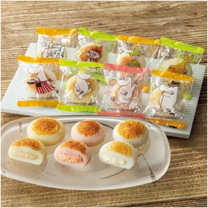 山口 藤光海風堂 ムーミン谷のおともだちセット(保冷バッグ付き) チーズころん13g×12個×2、ツナマヨころん13g×12個、明太ころん13g×12個、保冷バッグ【NN】