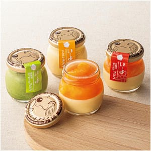 愛媛 いーよプリン いーよプリンギフト らんらんプリン85g×2、お抹茶坊っちゃんプリン85g×2、夕焼けまどんなプリン105g×2【NN】
