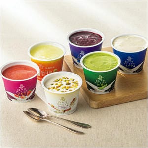 鳥取 大山乳業農業協同組合 収穫祭10個入 ミルク×2、抹茶×2、いちご×2、ブルーベリー＆クリームチーズ×2、新甘泉梨シャーベット、カッサータ【NN】