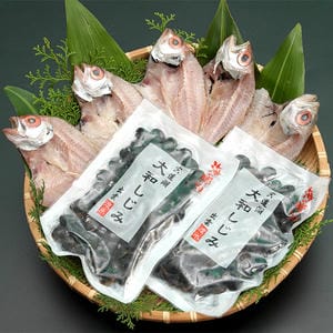 島根 渡邊水産 とっておき 山陰セレクションA 大和しじみ180g(冷凍)×2袋、のどぐろ開き(50g)×5枚【NN】