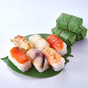 柿の葉寿司 六彩×4袋(L8060)【サクワ】【直送】