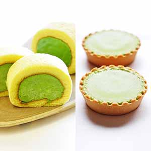 京都宇治 茶游堂 濃茶ロールケーキ＆抹茶チーズケーキ4個セット【年間ギフト】