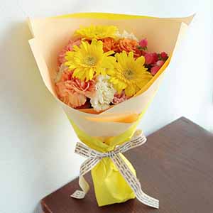 そよはなブーケ(イエロー)【花】【年間ギフト】
