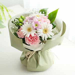 お供えスタンディングブーケ「ほのか」(ピンク)【花】【年間ギフト】