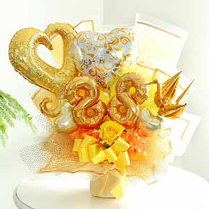 バルーンアレンジ「米寿88」【花】【年間ギフト】