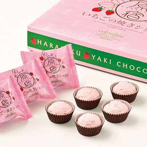 コロンバン 原宿いちごの焼きショコラ12個入【春の贈りもの】【おいしいお取り寄せ】