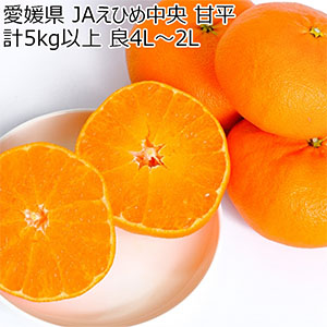 愛媛県 JAえひめ中央 甘平 計5kg以上 良4L〜2L【お届け期間:2月5日〜2月28日】【NN】
