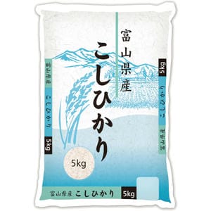 【令和7年産】【精米】ヤマトライス 富山県産コシヒカリ 5kg【CB】