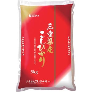 【令和7年産】【精米】ミエライス 三重県産こしひかり 5kg【CB】