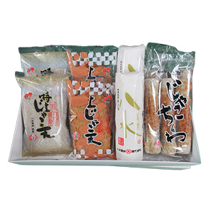 愛媛 八水蒲鉾(株) 八水おつまみセット 8個(上板(白)2本、(特上じゃこ天2枚入、上じゃこ天2枚入、じゃこちくわ3本入)各2袋)【NN】